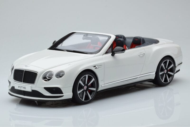 Bentley Continental GTC V8 S White GT Spirit 1:18 ZM046