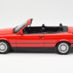 BMW 318i E30 Cabriolet Red Norev 1:18 183210 - image 3 of 6