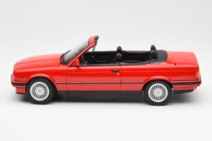 BMW 318i E30 Cabriolet Red Norev 1:18 183210 Diecast — photo 3 of 6