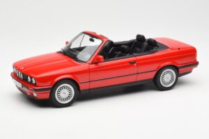 BMW 318i E30 Cabriolet Red Norev 1:18 183210