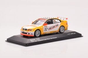 BMW 320i E46 Wiechers Sport #32 Hennerici / Wiechers WTCC 2005 Minichamps 1:43 400052432 Diecast — photo 2 of 4