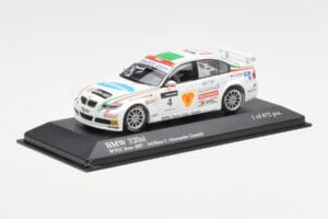 BMW 320si E90 BMW Team Italy Spain #4 A. Zanardi WTCC Brno 3rd Race 2007 Minichamps 1:43 400072604 Diecast — photo 2 of 4