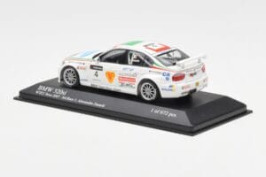 BMW 320si E90 BMW Team Italy Spain #4 A. Zanardi WTCC Brno 3rd Race 2007 Minichamps 1:43 400072604 Diecast — photo 3 of 4