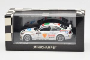 BMW 320si E90 BMW Team Italy Spain #4 A. Zanardi WTCC Brno 3rd Race 2007 Minichamps 1:43 400072604 Diecast — photo 4 of 4
