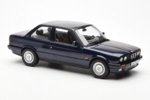 BMW 325i E30 Blue Metallic Norev 1:18 183201 Diecast — photo 4 of 6