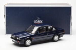 BMW 325i E30 Blue Metallic Norev 1:18 183201 Diecast — photo 6 of 6