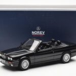 BMW 325i E30 Cabriolet Black Metallic Norev 1:18 - image 6 of 6