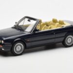 BMW 325i E30 Cabriolet Blue Otto 1:18