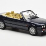 BMW 325i E30 Cabriolet Blue Otto 1:18 - image 4 of 6