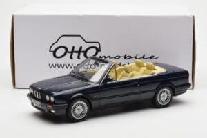 BMW 325i E30 Cabriolet Blue Otto 1:18 OT114 Resin — photo 6 of 6