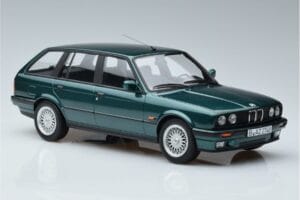 BMW 325i E30 Touring Green Metallic Norev 1:18 183219 Diecast — photo 4 of 6