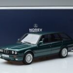 BMW 325i E30 Touring Green Metallic Norev 1:18 183219 Diecast - image 6 of 6