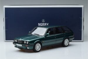 BMW 325i E30 Touring Green Metallic Norev 1:18 183219 Diecast — photo 6 of 6