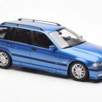 BMW 328i E36 Touring M Package Blue Otto 1:18 - image 4 of 6