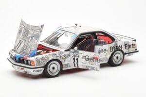 BMW 635 CSi E24 #11 D. Quester / M. Tassin / M. Heger 24 Hours of Spa 1986 AUTOart 1:18 80430145826 Diecast — photo 2 of 8