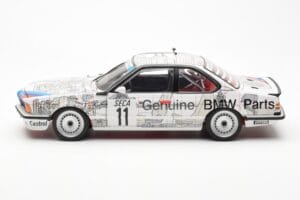 BMW 635 CSi E24 #11 D. Quester / M. Tassin / M. Heger 24 Hours of Spa 1986 AUTOart 1:18 80430145826 Diecast — photo 4 of 8