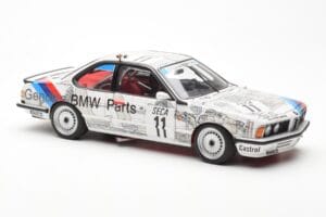 BMW 635 CSi E24 #11 D. Quester / M. Tassin / M. Heger 24 Hours of Spa 1986 AUTOart 1:18 80430145826 Diecast — photo 6 of 8