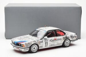 BMW 635 CSi E24 #11 D. Quester / M. Tassin / M. Heger 24 Hours of Spa 1986 AUTOart 1:18 80430145826 Diecast — photo 8 of 8