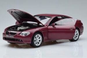 BMW 645Ci E63 Dark Red Kyosho 1:18 08701CR Diecast — photo 2 of 7