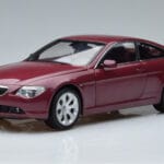 BMW 645Ci E63 Dark Red Kyosho 1:18 08701CR Diecast