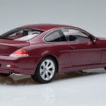 BMW 645Ci E63 Dark Red Kyosho 1:18 08701CR Diecast - image 3 of 7