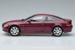 BMW 645Ci E63 Dark Red Kyosho 1:18 08701CR Diecast — photo 4 of 7