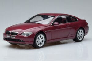 BMW 645Ci E63 Dark Red Kyosho 1:18 08701CR Diecast