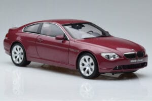BMW 645Ci E63 Dark Red Kyosho 1:18 08701CR Diecast — photo 5 of 7
