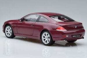 BMW 645Ci E63 Dark Red Kyosho 1:18 08701CR Diecast — photo 6 of 7