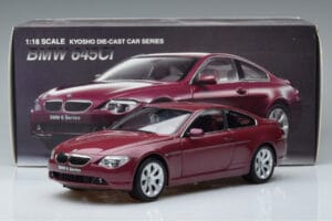 BMW 645Ci E63 Dark Red Kyosho 1:18 08701CR Diecast — photo 7 of 7