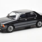 BMW 733i E23 Black Metallic KK-Scale 1:18