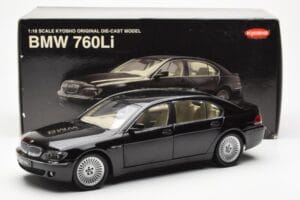 BMW 760Li E66 Black Kyosho 1:18 08572BK Diecast — photo 9 of 9
