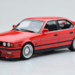 BMW Alpina B10 E34 Biturbo Red Otto 1:18