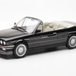BMW Alpina C2 E30 2.7 Cabriolet Black MCG 1:18