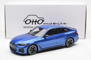 BMW i4 M50 G26 Blue Otto 1:18 OT453 Resin — photo 6 of 6