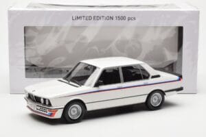 BMW M535i E12 White Norev 1:18 183265 Diecast — photo 5 of 5