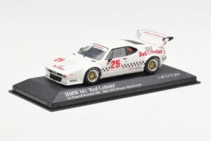 BMW M1 IMSA #25 Red Lobster Cowart / Miller LA Times Grand Prix Winner 1981 Minichamps 1:43 430812525 Diecast — photo 2 of 4