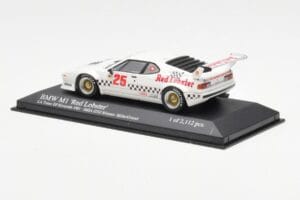 BMW M1 IMSA #25 Red Lobster Cowart / Miller LA Times Grand Prix Winner 1981 Minichamps 1:43 430812525 Diecast — photo 3 of 4