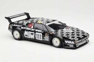 BMW M1 #111 Team MK Motorsport J-L. Witmeur / Krankenberg / Libert 24 Hours of Le Mans 1986 Minichamps 1:18 180862911 Diecast — photo 6 of 8