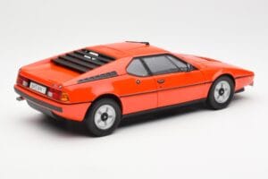 BMW M1 Orange Metallic Norev 1:18 183222 Diecast — photo 3 of 8