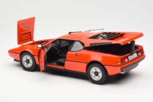 BMW M1 Orange Metallic Norev 1:18 183222 Diecast — photo 5 of 8