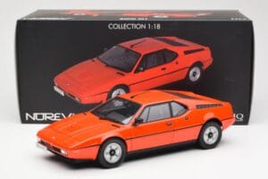BMW M1 Orange Metallic Norev 1:18 183222 Diecast — photo 8 of 8
