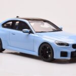 BMW M2 G87 Zandvoort Blue GT Spirit 1:18 - image 4 of 6