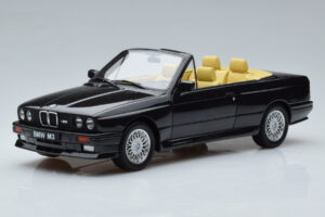 BMW M3 E30 Cabriolet Black Otto 1:18