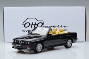 BMW M3 E30 Cabriolet Black Otto 1:18 OT1012 Resin — photo 6 of 6