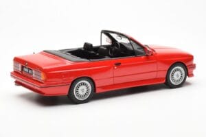 BMW M3 E30 Cabriolet Red Otto 1:18 OT077 Resin — photo 2 of 6