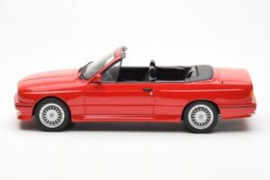 BMW M3 E30 Cabriolet Red Otto 1:18 OT077 Resin — photo 3 of 6