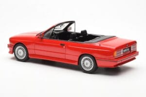 BMW M3 E30 Cabriolet Red Otto 1:18 OT077 Resin — photo 5 of 6