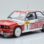 BMW M3 E30 Bastos #1 R. Ravaglia / E. Pirro / E. Van de Poele 24 Hours of Spa 1991 IXO 1:18