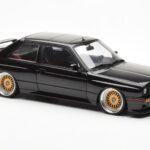 BMW M3 E30 Sport Evolution Black Custom Wheels AUTOart 1:18 - image 6 of 8